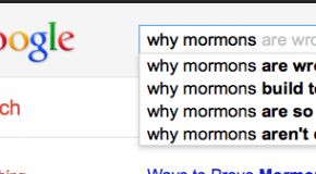 Ever wonder what people are wondering about Mormons?
