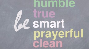 What are your list of “Be’s” ?
