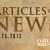 Articles of News Jan 25th 2012