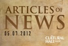 Articles of News/Week of May 8th