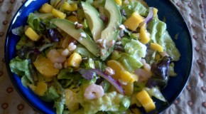 Citrus Shrimp Salad with Tangy Mango Dressing